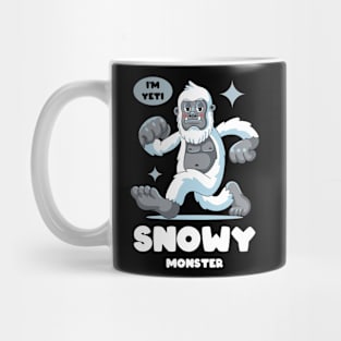 Funny Big Foot Christmas Mug